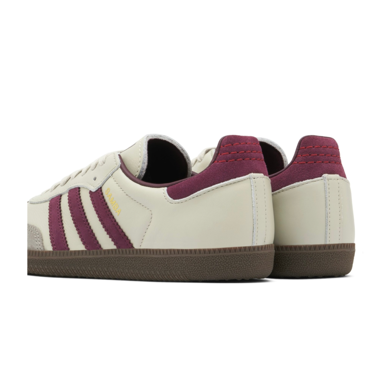 Adidas Samba OG – Putty Grey Maroon