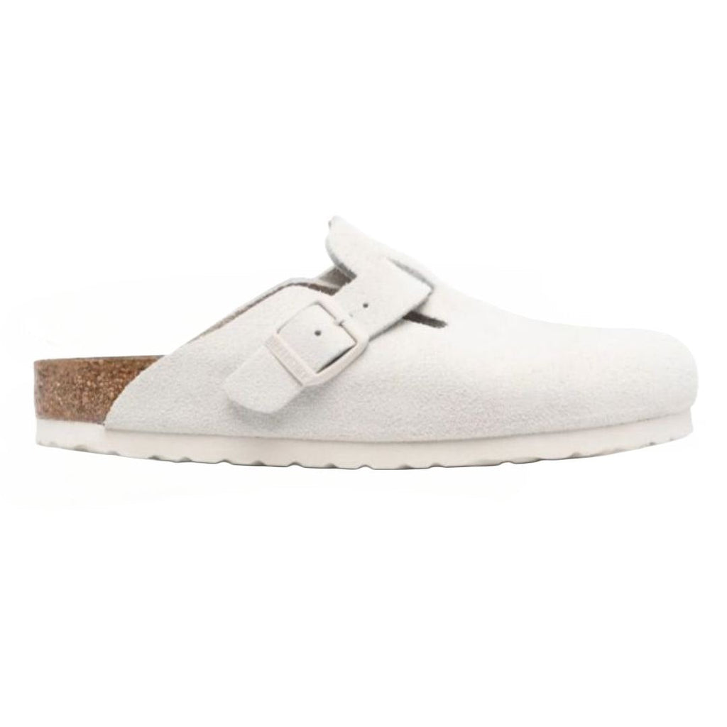 Birkenstock Boston cream white