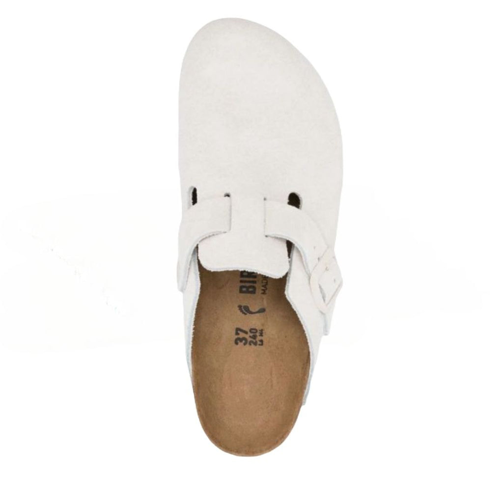 Birkenstock Boston cream white