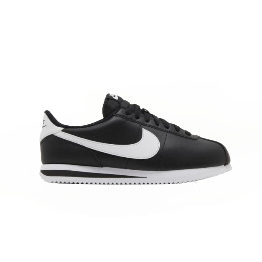 Nike cortez leather black white